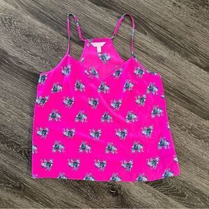 Lilly Pulitzer Dusk Silk Racerback Elephant Bazaar